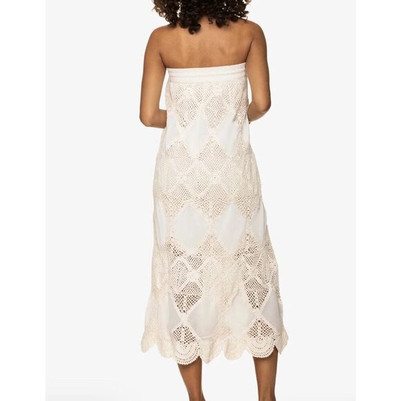 Helen Jon Scallop Crochet Maxi Skirt/Bandeau Dress - Picture 5 of 11